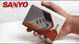Can I Save This 40-Year-Old Rusted Walkman? | ASMR Restoration
