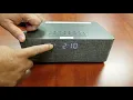 iHome iBT233 Time Setup