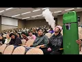 Vaping During a College Lecture
