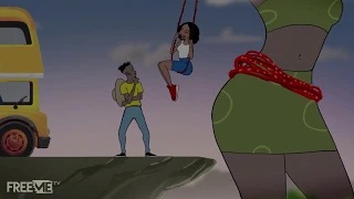 Mr Eazi Surrender Lyric Video Ft Simi Freeme TV 