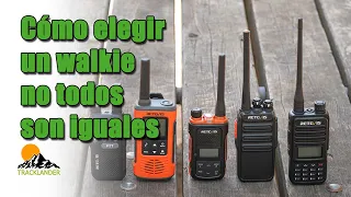 Cómo elegir un walkie talkie | Cosas que debes saber antes de comprar