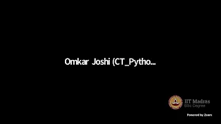 PDSA using Python - Orientation May 2022