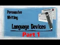 Persuasive Techniques Part 1 Persuasive Writing EasyTeaching