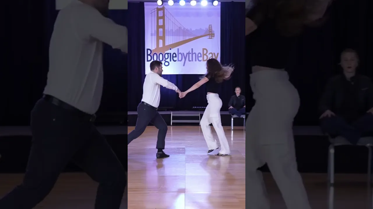 🕺West Coast Swing Improv Freestyle Dance by Ben Morris & Lizzy Spann