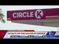 Circle K gas stations to offer discounts on fuel food