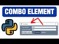 Combo Element With Python PySimpleGUI - Tutorial 6