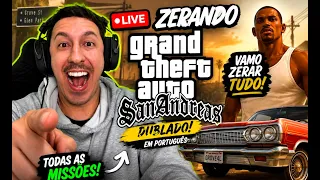 🔴 VOLTEI! VEM PRA LIVE!! GTA San Andreas DUBLADOpt AO VIVO 😱