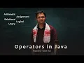 Operators Relational Logical Unary in Java - 02 Java Bangla Tutorial