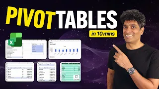 Excel Pivot Tables in 10mins (free workbook)