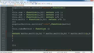 AngularJS tutorial Chaper 6 Part 5 extending custom service