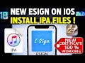 NEW Install ESign on iOS Install IPA Files on iPhone iPad No PC No Jailbreak iOS 15 27 Beta