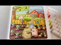 Cozy Farm Garden Color With Me Relaxing ASMR Cozy Corner by Coco Wyo Ohuhu Markers