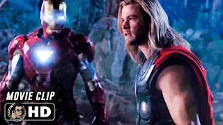 the avengers clip thor vs iron man 2012 marvel