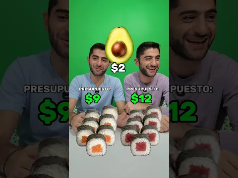 Reto Sushi 🍣💸 #sisomosgemelos #juegos #reto #tendencia #viral