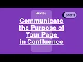 Download Lagu The Purpose of Your Confluence Page - #Shorts