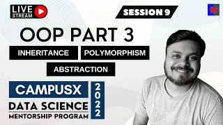 OOP Part 3 Inheritance Polymorphism Static Data Science Mentorship Program DSMP 2022-23