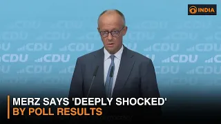 Merz says 'deeply shocked' by poll results | DD India