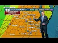 Enhanced risk Level 3 for severe weather Monday with potential for some tornadoes in Virginia