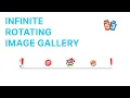Infinite Rotating Images Gallery using HTML CSS Full tutorial with Source code Solo Developer