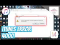 How to Fix Itunes Error 4000 The iPhone could not be updated An unknown error occurred 4000