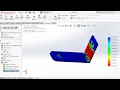 Solidworks Tutorial Stress Simulation and Factor of Safety in Solidworks