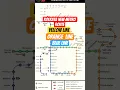 Kolkata New Metro Route map in shorts Updated || Jai hind To Howrah To Sealdah Connect #shortsfeed