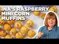 Ina Garten s Fresh Raspberry Mini Corn Muffins Barefoot Contessa Food Network