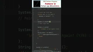 Java Pattern-83 Print Z 500 Java Pattern Programs
