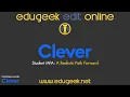 EduGeek EDIT 26 Online Clever - Student MFA A Realistic Path Forward