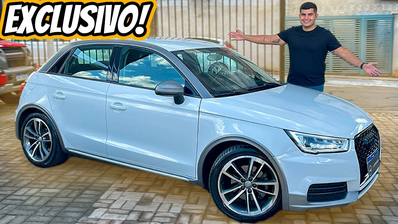 Audi A1 Sport 2016 - O menor carro da AUDI é ECONÔMICO e POTENTE mas é MAL EQUIPADO