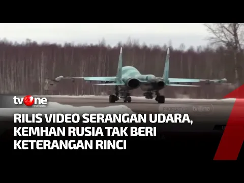 Kemenhan Rusia Rilis Video Detik-detik Serangan Udara