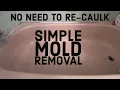 Remove Mold from Caulk - SIMPLE