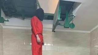 تسريب اول فيديو رسمي لحظة تنفيذ الحكم بالاعدام علي الخائن هشام عشماوي 