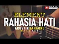 Download Lagu rahasia hati - element (akustik karaoke)