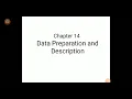 Data Preparation and Description