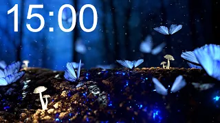 15 Minute Timer - Calming Stress Relief Music