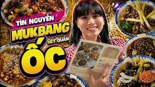 Nay mời mọi người mukbang hết quán ốc cùng team Tín Nguyễn nhe