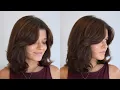 Ladies layered bob cut on myself at home - Hairdresser tips