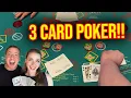 Download Lagu 3 CARD POKER IN LAS VEGAS!! $500 HANDS!!