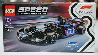 LEGO Speed Champions 77248 BWT Alpine F1® Team A524 - LEGO Speed Build Review