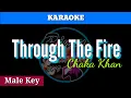 Download Lagu Through The Fire by Chaka Khan (Karaoke : Male Key)