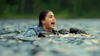 بنت حامل طائرتها تقع في جزيرة مهجورة وتبقى محاصرة وسط الحيوانات المفترسة فماذا ستفعل Keep Breath 