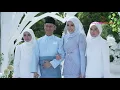 Pengantin baru bersama anak masing  masing , Engku Aleesya Dan Dania Sofea