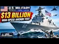 HIGH-SPEED TURNS ANCHOR TEST- 13 B NEW SUPERCARRIER JOHN F KENNEDY ACCEPTANCE TRILS
