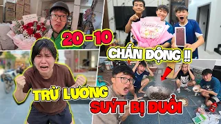 Team Trẻ Trâu Bị Trừ Lương Suýt Bị Đuổi Vì Troll Tặng Quà 20-10 Cho Bà Chủ Kênh!!