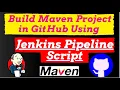 Jenkins Pipeline script example for Maven build Build Maven with Jenkins Pipeline