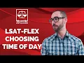 LSAT-Flex I choosing time of day