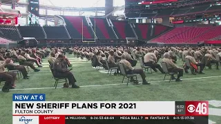 Fulton County s newly-elected Sheriff swears in Deputies