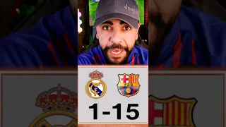 هل فاز برشلونة 15 1 على ريال مدريد الكلاسيكو المجنون Shorts 