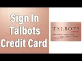 How To Login Talbots Credit Card Online Account 2022 Talbots Credit Card Sign In Help